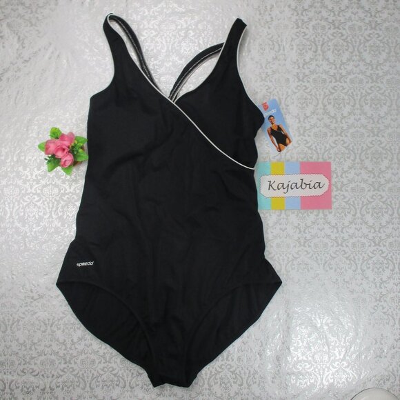 SPEEDO One Piece Swimsuit NWT Size 18 - Picture 1 of 8